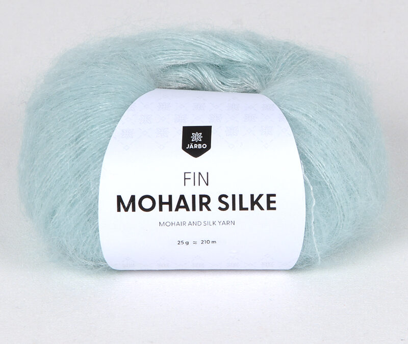 Mohair silke Fin Järbo