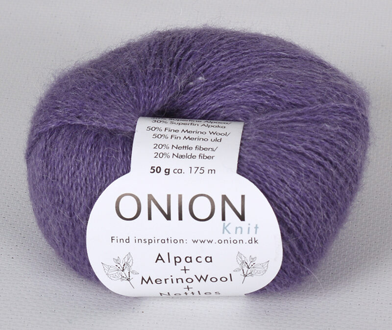 Onion knit Alpaka+merino+nettles